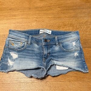 Abercrombie & Fitch kids Blue Denim Shorts